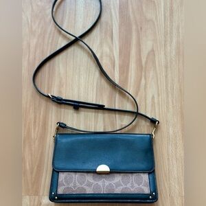 Coach Dreamer Black & Print Crossbody Bag